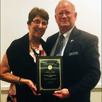 State Association of County Clerks Presents Lifetime Achievement Award to County Clerk Kendall